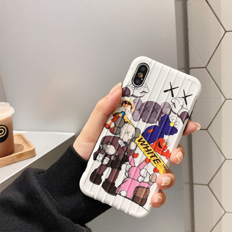 ỐP LƯNG SESAME STREET - KAWS ( IN PHỦ BÓNG ) - ỐP IPHONE DẺO NỔI SỌC - VALI 3D | BigBuy360 - bigbuy360.vn