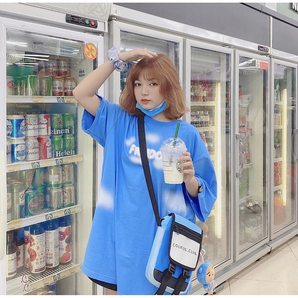 ( Kèm video hình thật) Áo thun cặp unisex in hình cực chất ( giá 2 cái)