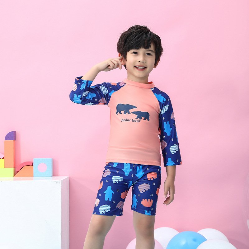 Đồ Bơi Bé Trai Sprotkids In Hình Gấu Cho Bé Từ 3 Tuổi Đến 12 Tuổi