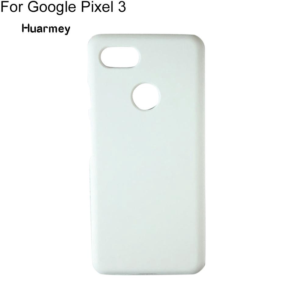 Ốp điện thoại nhựa cứng siêu mỏng màu trơn cho Google Pixel 3 XL