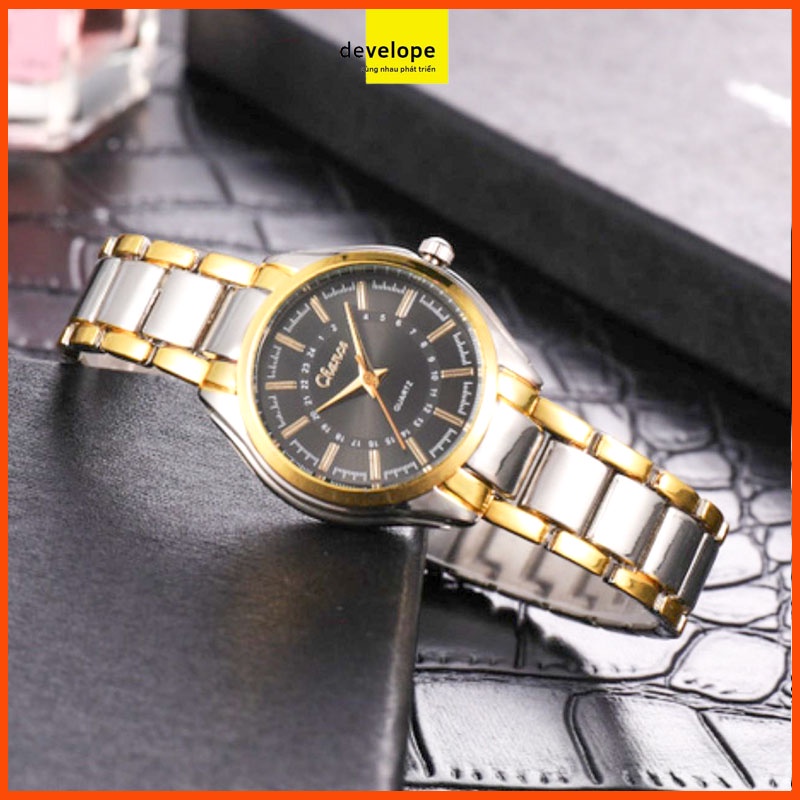 Đồng hồ nữ Chance mặt tròn, size 22MM (Tính luôn viền ngoài 27MM), chống nước