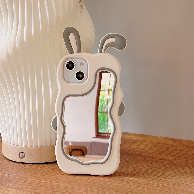 Ốp Điện Thoại Silicon Mềm Hình Thỏ 3D Cho OPPO A78 5G A57 A77s A16 A55 A54 A74 5G A31 A9 A5 2020 A3s F11 Reno 8z 7z 8 5G 5 Pro