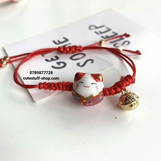 Vòng Tay Mèo May Mắn