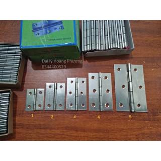 1 hộp bản lề lá inox 20 chiếc