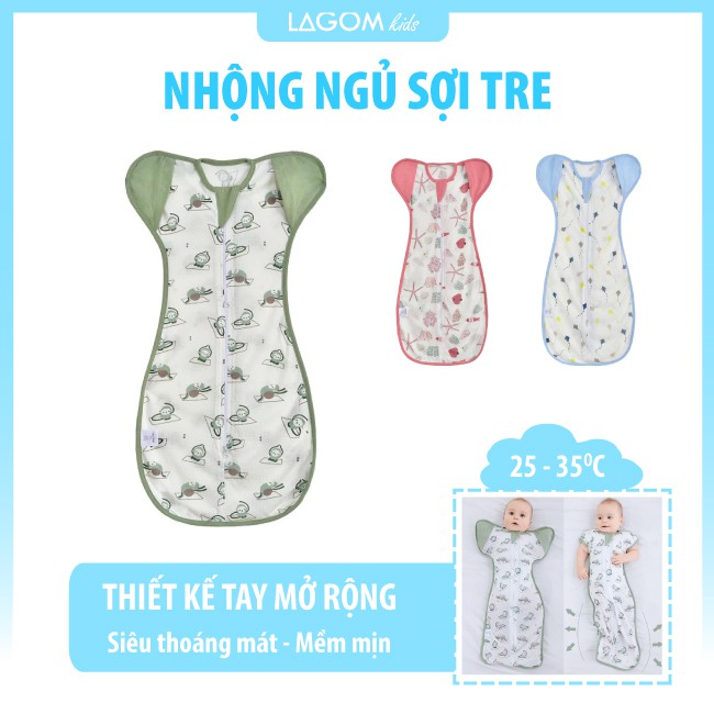 [SIÊU MÁT] Nhộng Chũn Cho Bé Mùa Hè | Nhộng Chũn Sợi Tre Cao Cấp