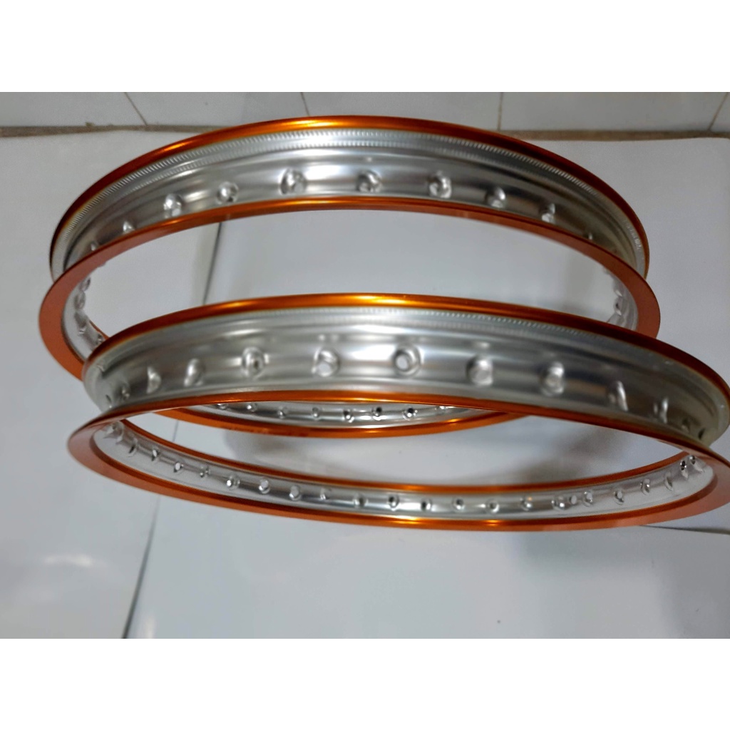 Cặp niềng nhôm Thailan Yamato dùng cho gắn bánh căm bản 1.4 x 17