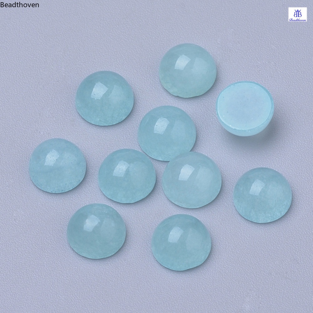 Set 5 Viên Đá Cabochons Tự Nhiên 6x3~4mm