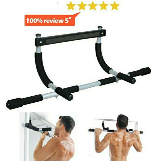 Xà đơn treo tường Xà đơn treo cửa đa năng IRON GYM 1557Agắn cửa thông minh, dễ dàng lắp đặt, sử dụng
