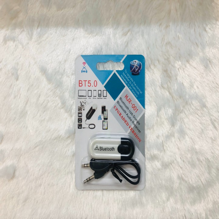 USB Bluetooth Audio chuyển loa thường thành loa Bluetooth BT 5.0 HJX-001