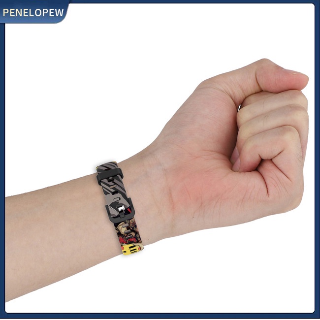 Dây Đeo Thay Thế Bằng Silicone Mềm In Họa Tiết Nhiều Màu Có Thể Điều Chỉnh Cho Huawei Band 7