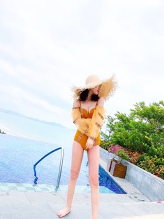 [SẴN] Bikini tay bồng siêu sang chảnh+video