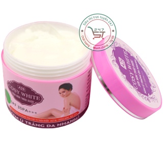 Kem body Trắng da ủ trắng Sữa non Thảo dược Cosy White A25 Chống nắng 400g