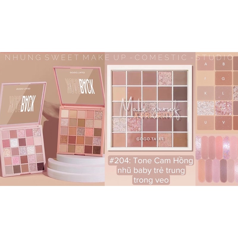 BẢNG MẮT tone nude 🩰được NhUng sử dụng nhiều nhất thời gian gần đây