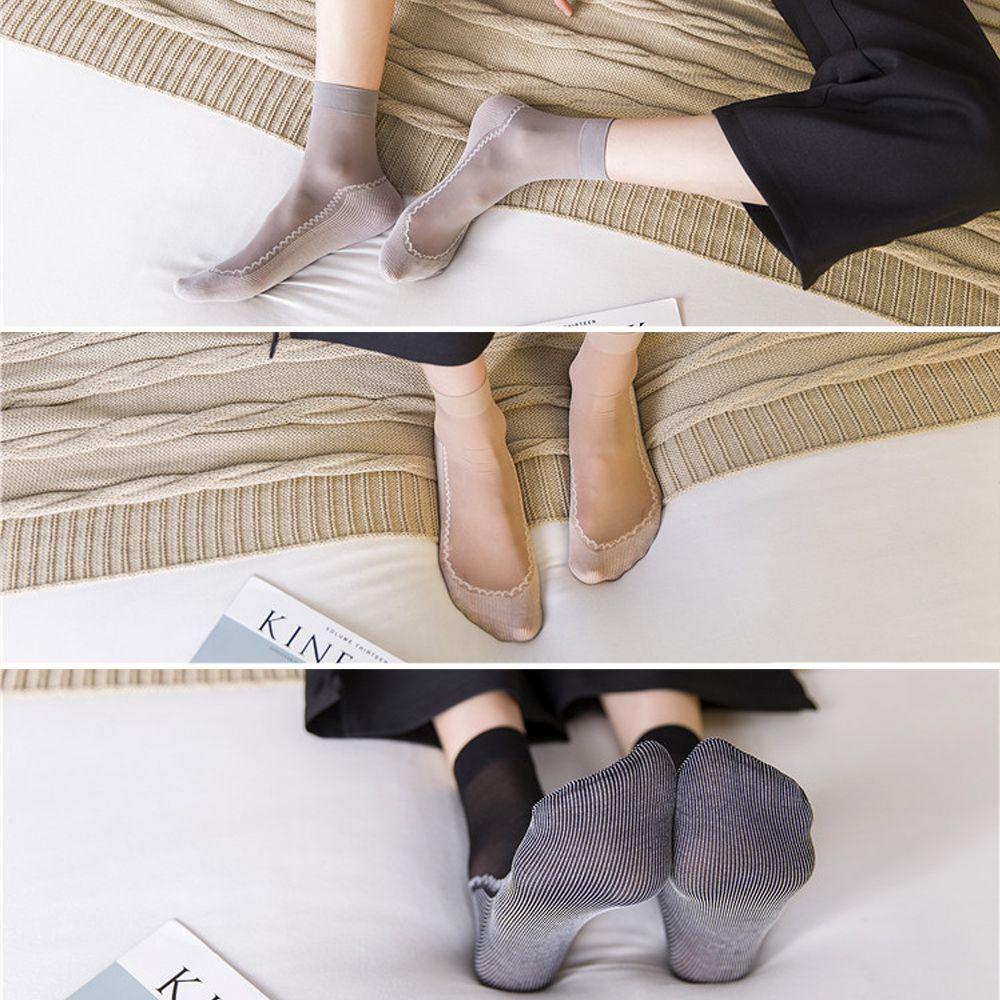 Đôi Vớ Chống Trượt Thoáng Khí Thời Trang Mùa Hè Cho Nữ