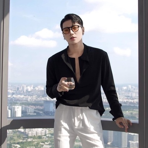 ÁO SƠ MI NAM HÀN QUỐC V - RINGLY SHIRT