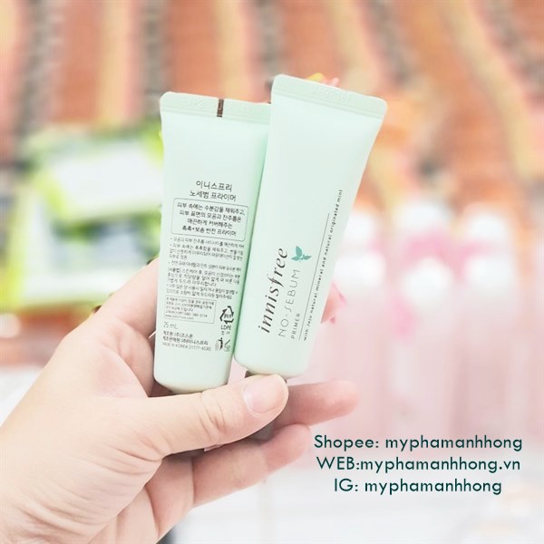 Kem lót kiềm dầu Innisfree No Sebum