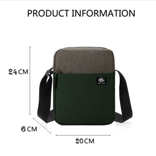 [Mã SKAMSALE06 giảm 10% TỐI ĐA 100K đơn 150K] Túi Đeo Chéo nam nữ Unisex Hàn Quốc BEE GEE 068 | BigBuy360 - bigbuy360.vn