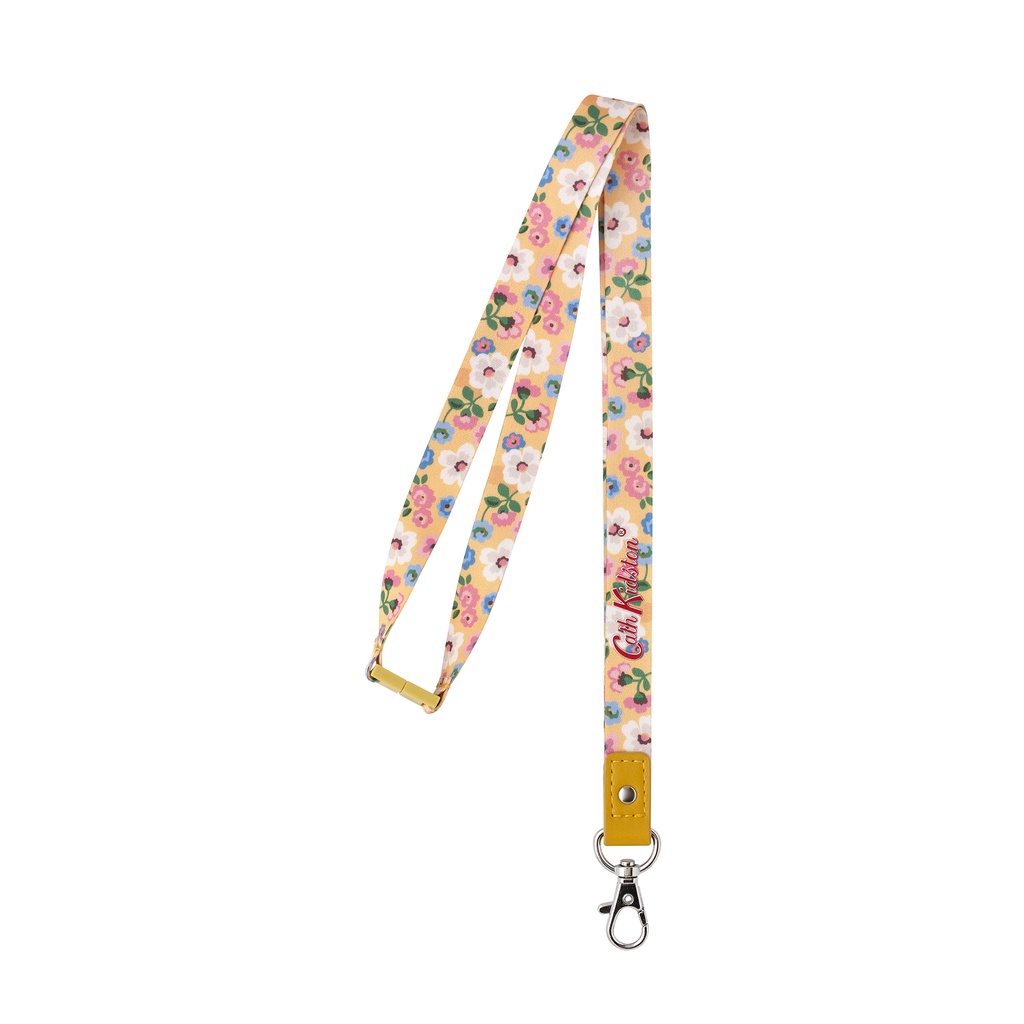 Cath Kidston - Dây đeo thẻ Lanyard Pembridge Ditsy - 1010473 - Yellow