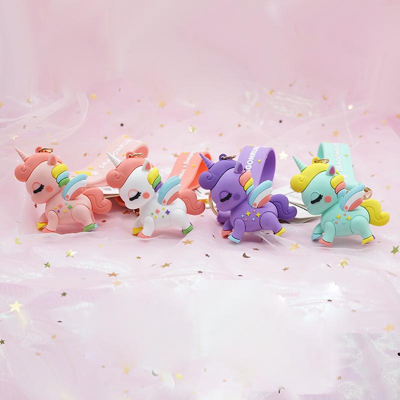 [Ảnh thật] [Có sẵn] Móc khóa ngựa thần dễ thương Hottrend -phụ kiện túi xách