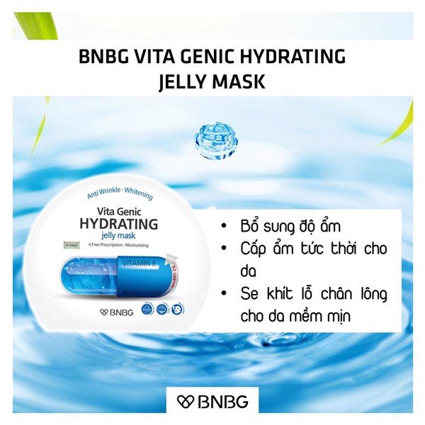 Mặt Nạ Banobagi Vita Genic Collagen Whitening Jelly 30ml Hàn Quốc  Dưỡng Trắng Cấp Ẩm Thư Giãn