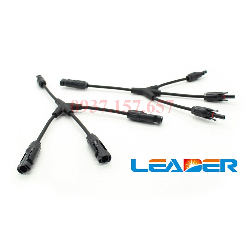 Đầu nối MC4 Y3 1000V hãng Leader