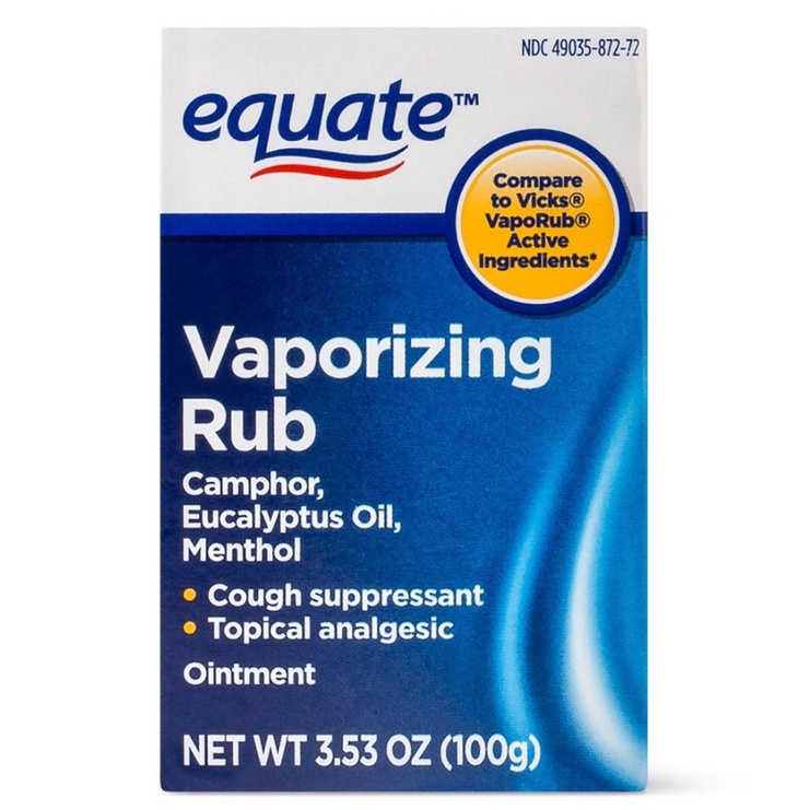 DẦU EQUATE VAPORIZING  RUB 100G