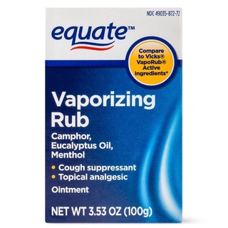 (🇺🇸 USA) DẦU EQUATE VAPORIZING  RUB 100G