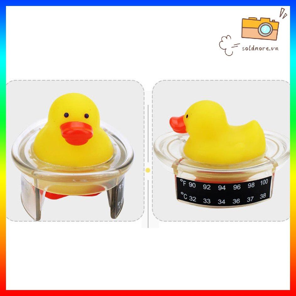 [SOE] High Temperature Warning Waterproof Water Thermometer With Cute Duck Shape