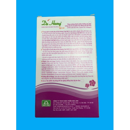 Dung dịch vệ sinh phụ nữ Dạ Hương Tím Lavender (100ml)