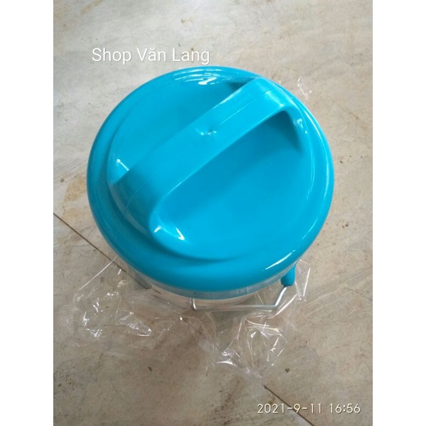 Cặp lồng giữ nhiệt 2 tầng Việt Nhật cao cấp màu xanh và hồng