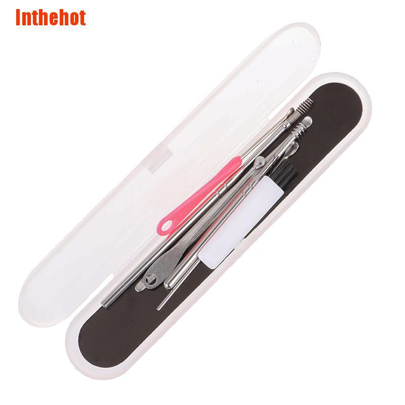 Set 7 Dụng Cụ Lấy Ráy Tai Bằng Inox Chất Lượng Cao