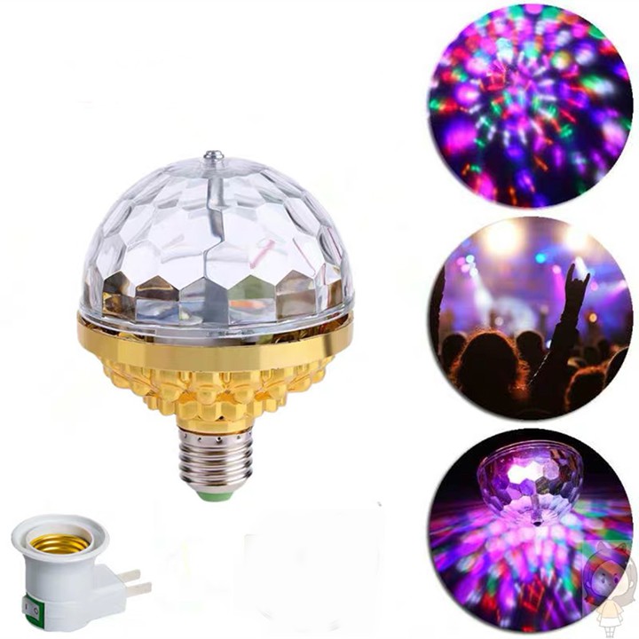 Đèn chiếu hiệu ứng 3D, đèn 7 màu quẩy trong gia đình, đèn chiếu hiệu ứng dọc và chùm nhiều màu -DXVT
