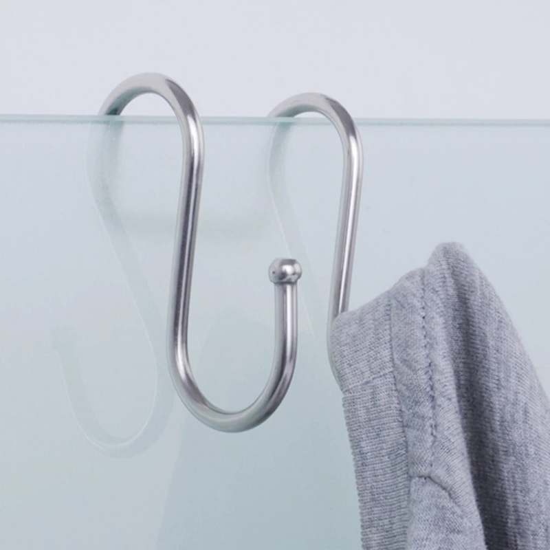 Móc Treo Chữ S Bằng Thép Không Gỉ Tiện Lợi