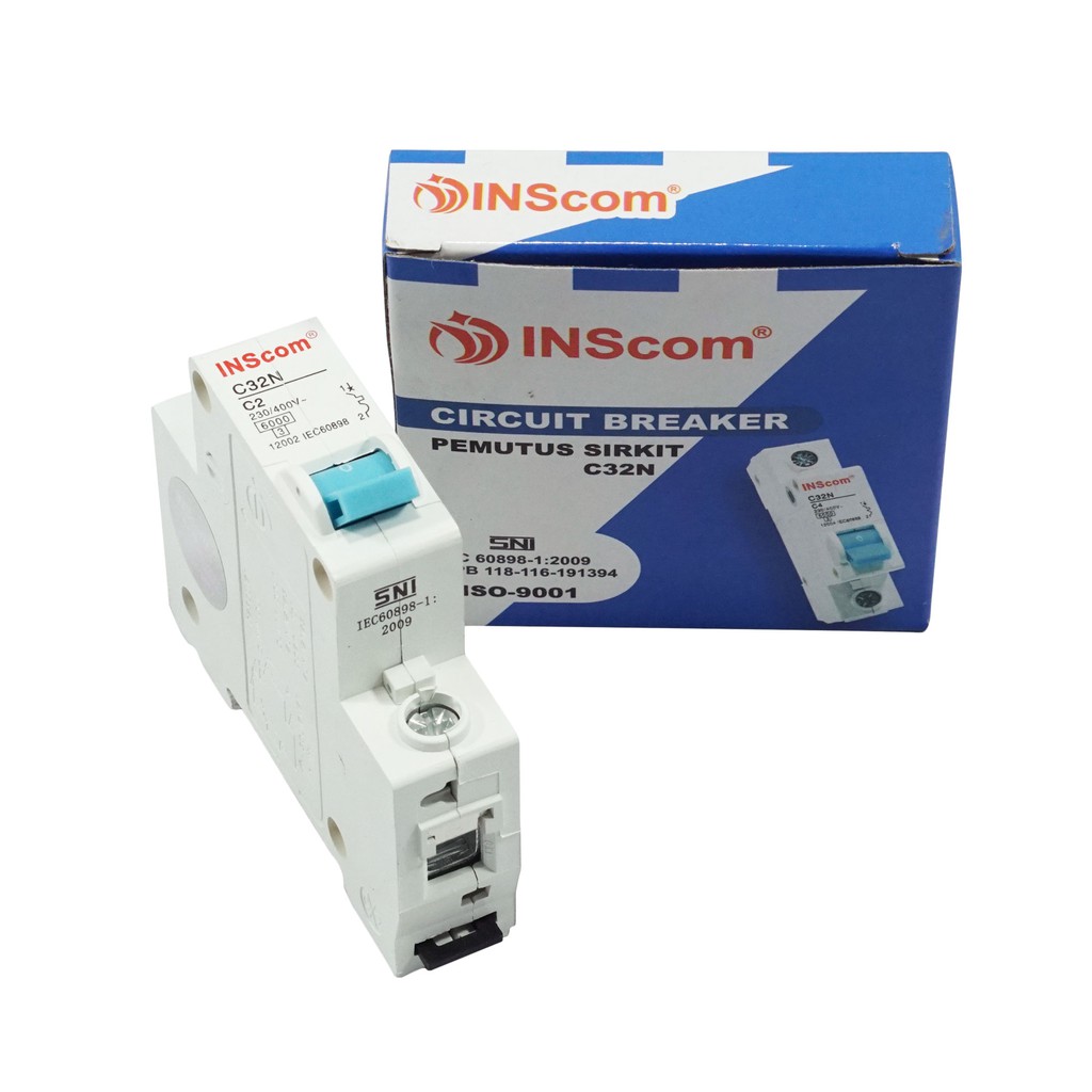 Cầu Dao Điện Mcb Inscom C32n 1p 25a / 1 Cần 1 Cần Câu Cá 1 Phase