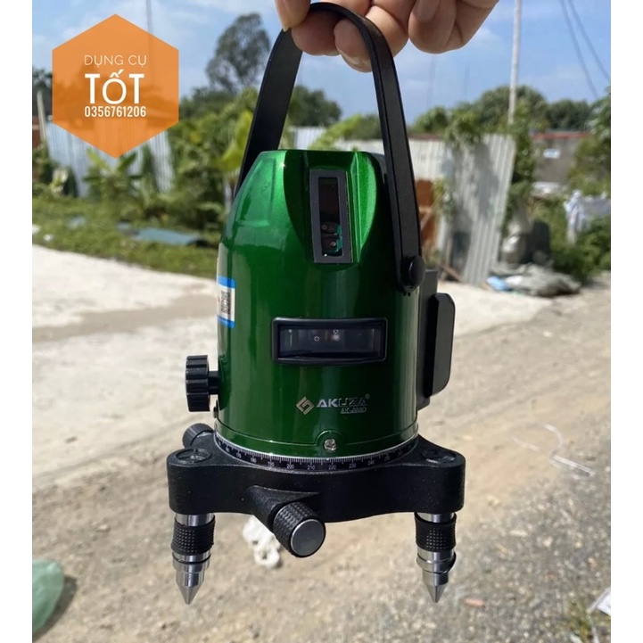 Máy bắn cốt cân mực  laser 5 tia xanh Akuza 686D sử dụng tia laze siêu sáng bắn cos chính xác