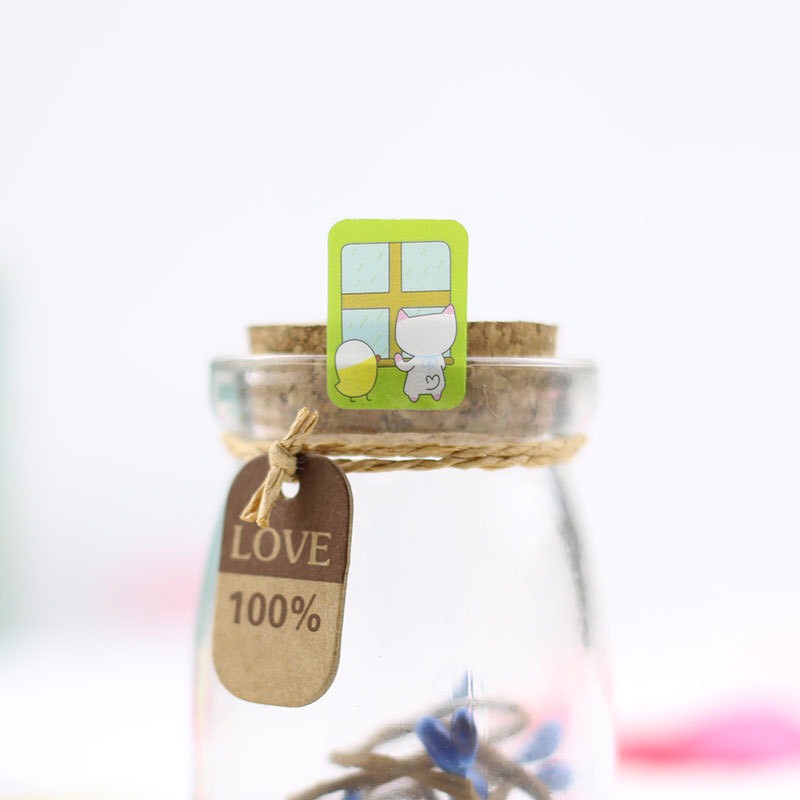 Bộ 6 sticker họa tiết hoạt hình dễ thương (ST16)