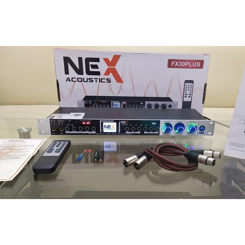 Vang Cơ Nex fx30 plus Chống Hú Tuyệt Đối-Vang Cơ cho dàn âm thanh-tặng dây canon