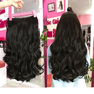 Tóc kẹp dải 65cm sỉ 60k