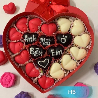 Socola Valentine Handmade (nhận viết chữ theo yêu cầu)
