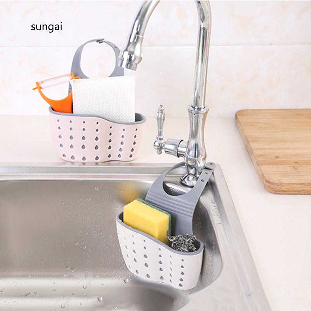 Giá đỡ thoát nước đựng xốp rửa chén đa năng tiện dụng cho nhà bếp | BigBuy360 - bigbuy360.vn