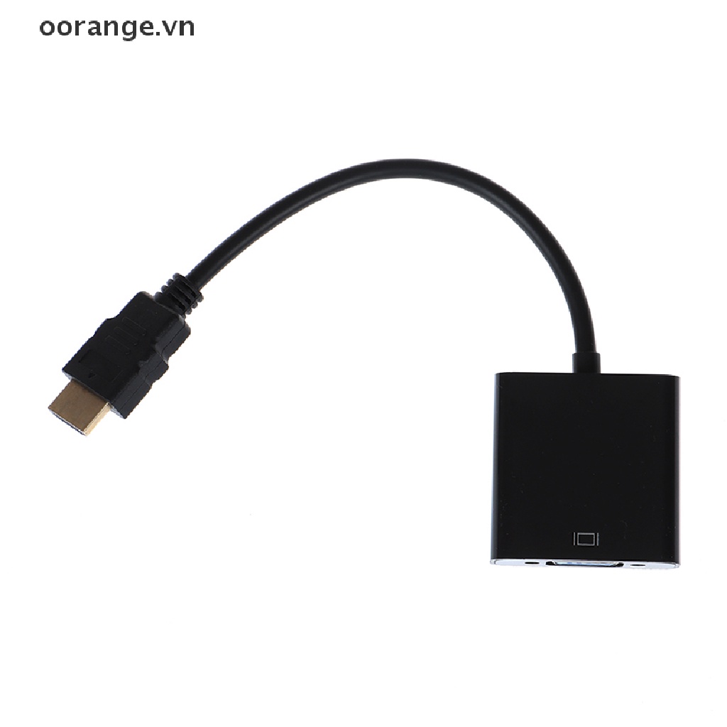 Cáp ChuyểN ĐổI Hdmi Sang VGA MàU Đen Cho MáY ChiếU HD