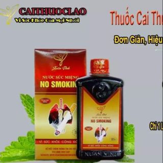 Cai thuốc lá No Smorking