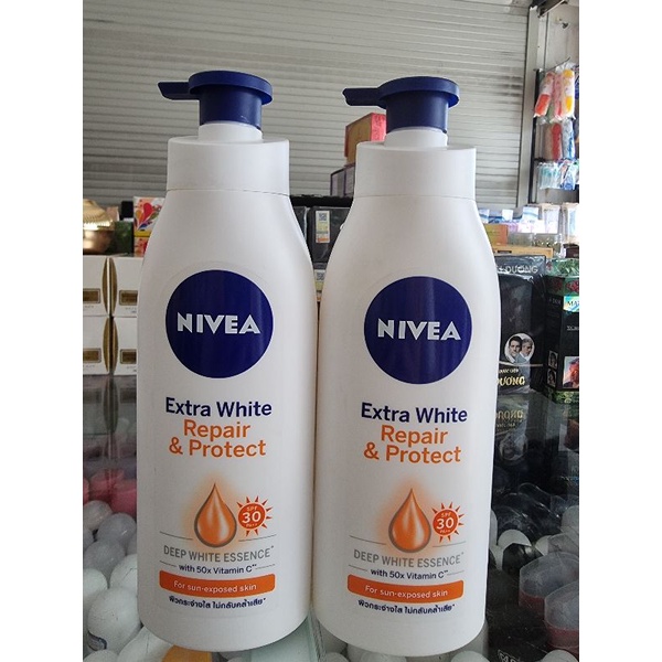 dưỡng thể nivea extra white repair &amp; protect 350ml