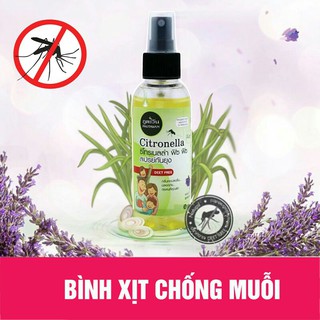 Xịt muỗi Citronella 100ml Thái Lan an toàn cho bé
