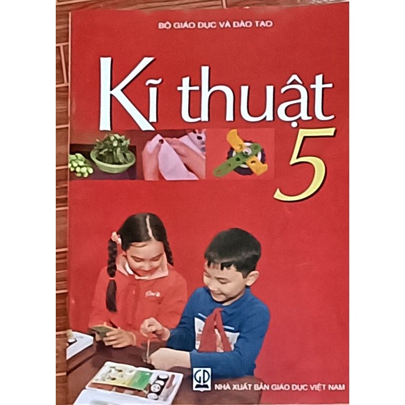 Lớp 5 kĩ thuật và bìa báo kính kĩ thuật lớp 5