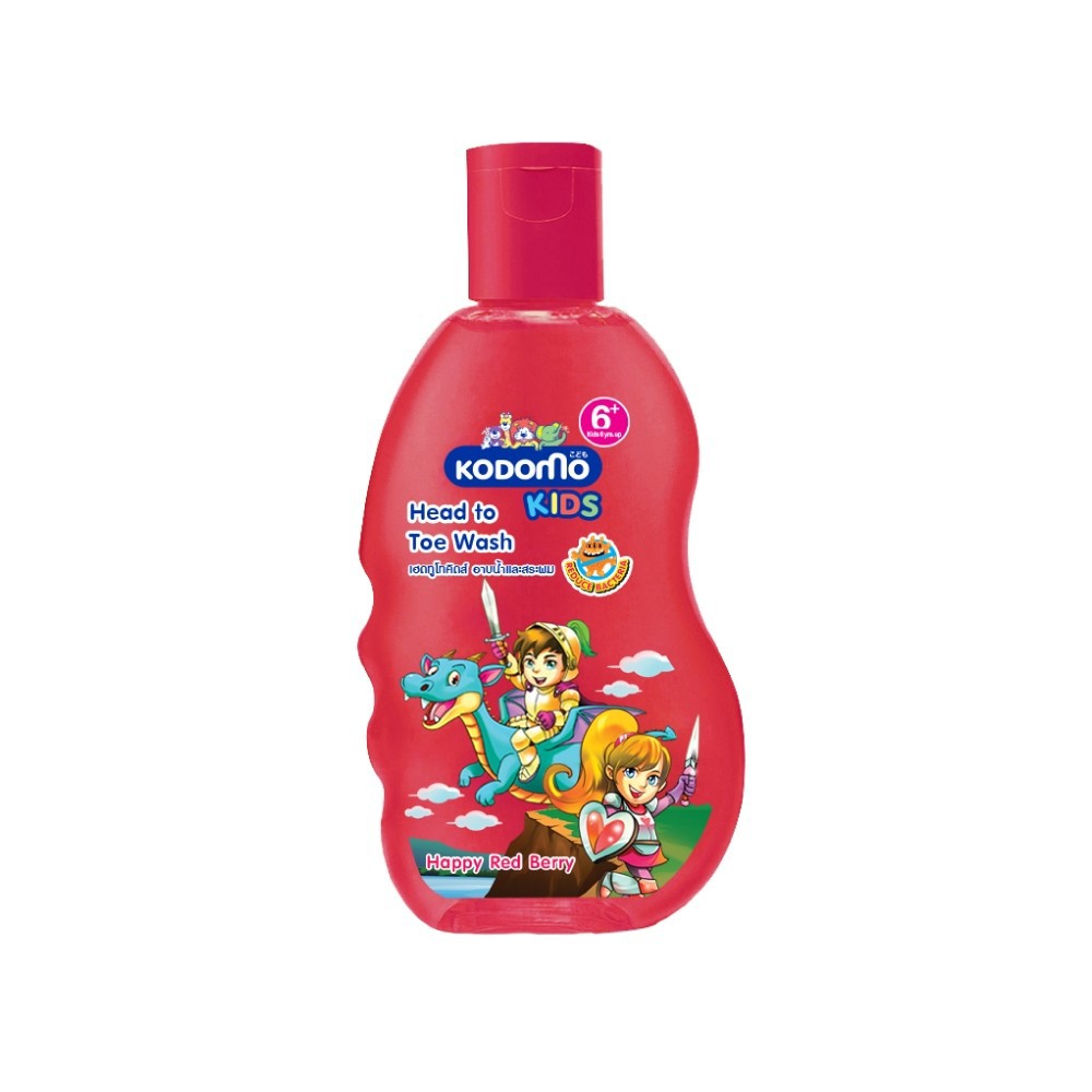 Dầu tắm gội Kodomo Happy Red Berry 200ml