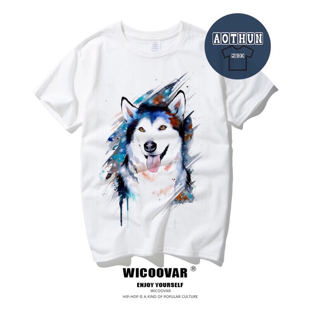 ALBUM 53 - ÁO THUN HUSKY ART 3D 2024