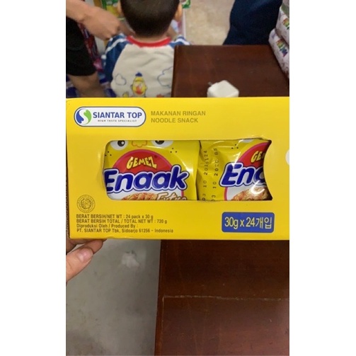Mì Ăn Liền Enaak Thùng 24 Gói x 30g