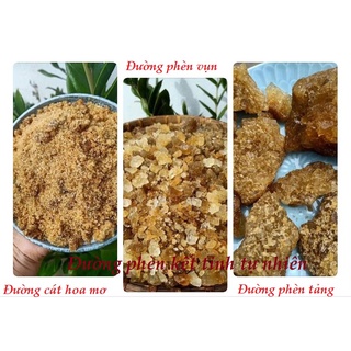 Đường phèn kết tinh tự nhiên từ mật mía