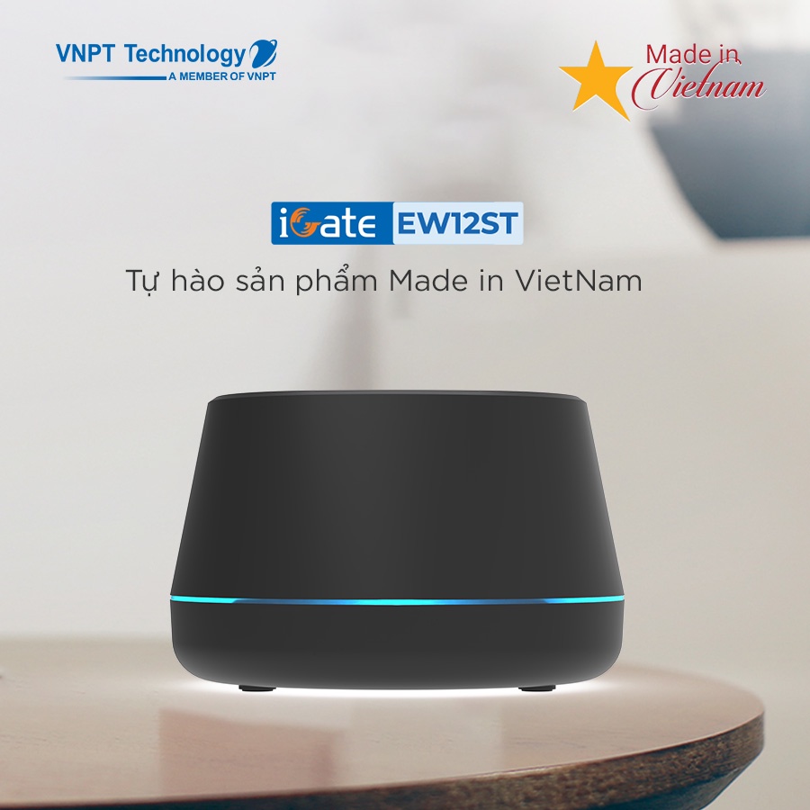 VNPT Technology Hệ thống WiFi Mesh 2 băng tần chuẩn AC 1200Mbps iGate EW12ST hàng Việt Nam chất lượng cao